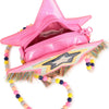 PREORDER AW25 Billieblush Multicoloured Star Fringe Bead Bag