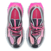 PREORDER AW25 Billieblush Grey & Pink Logo Trainers