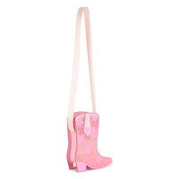 PREORDER AW25 Billieblush Pink Cowboy Boot Stars Bag