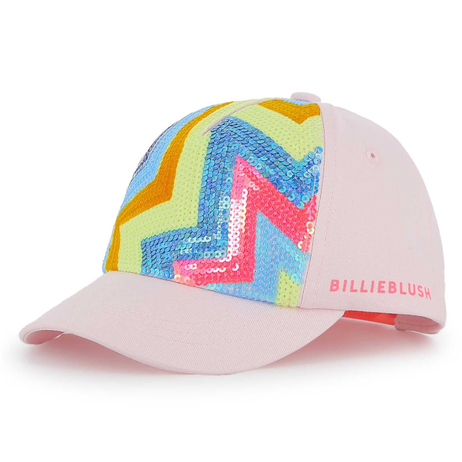 SS26 Billieblush Pink Sequin Star Cap