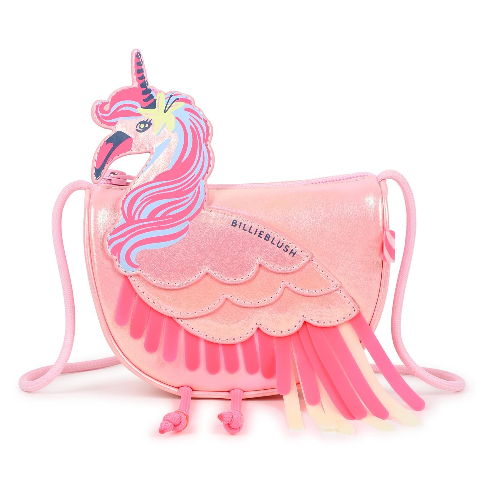 SS26 Billieblush Pink Flamingo Unicorn Bag