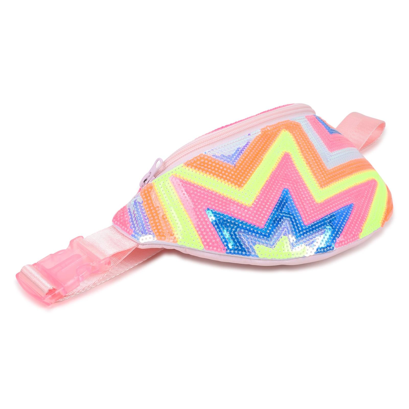 SS26 Billieblush Pink Sequin Star Bum Bag