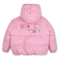 Billieblush Girls Pink Puffer Coat