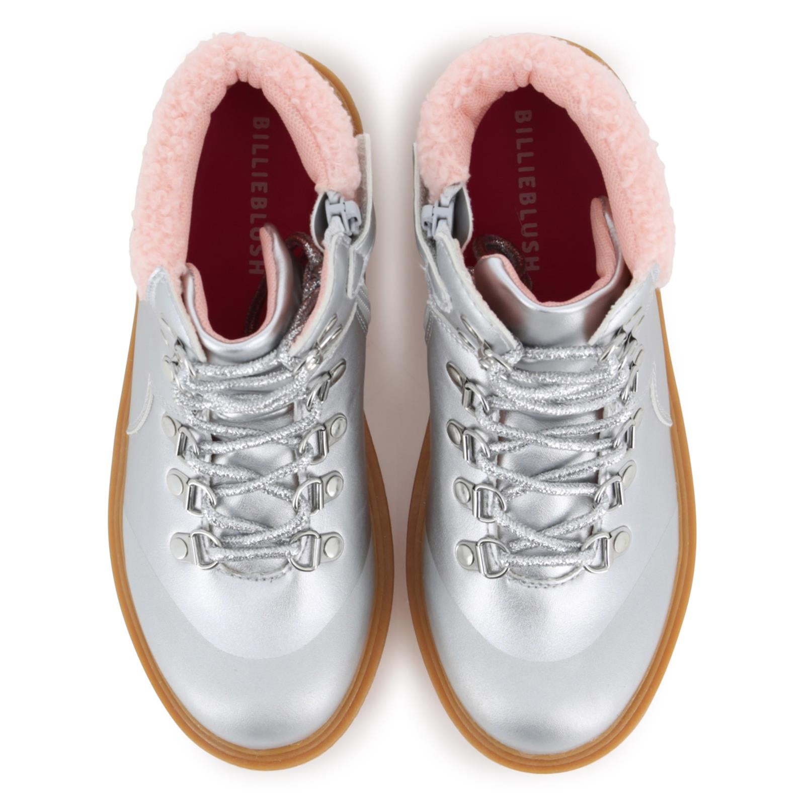 Billieblush Girls Silver Boots