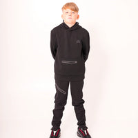 AW25 Flux Black Velar Tracksuit