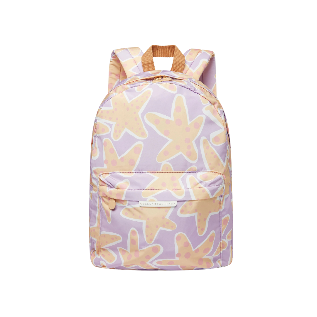 SS26 Stella McCartney Purple Starfish Backpack