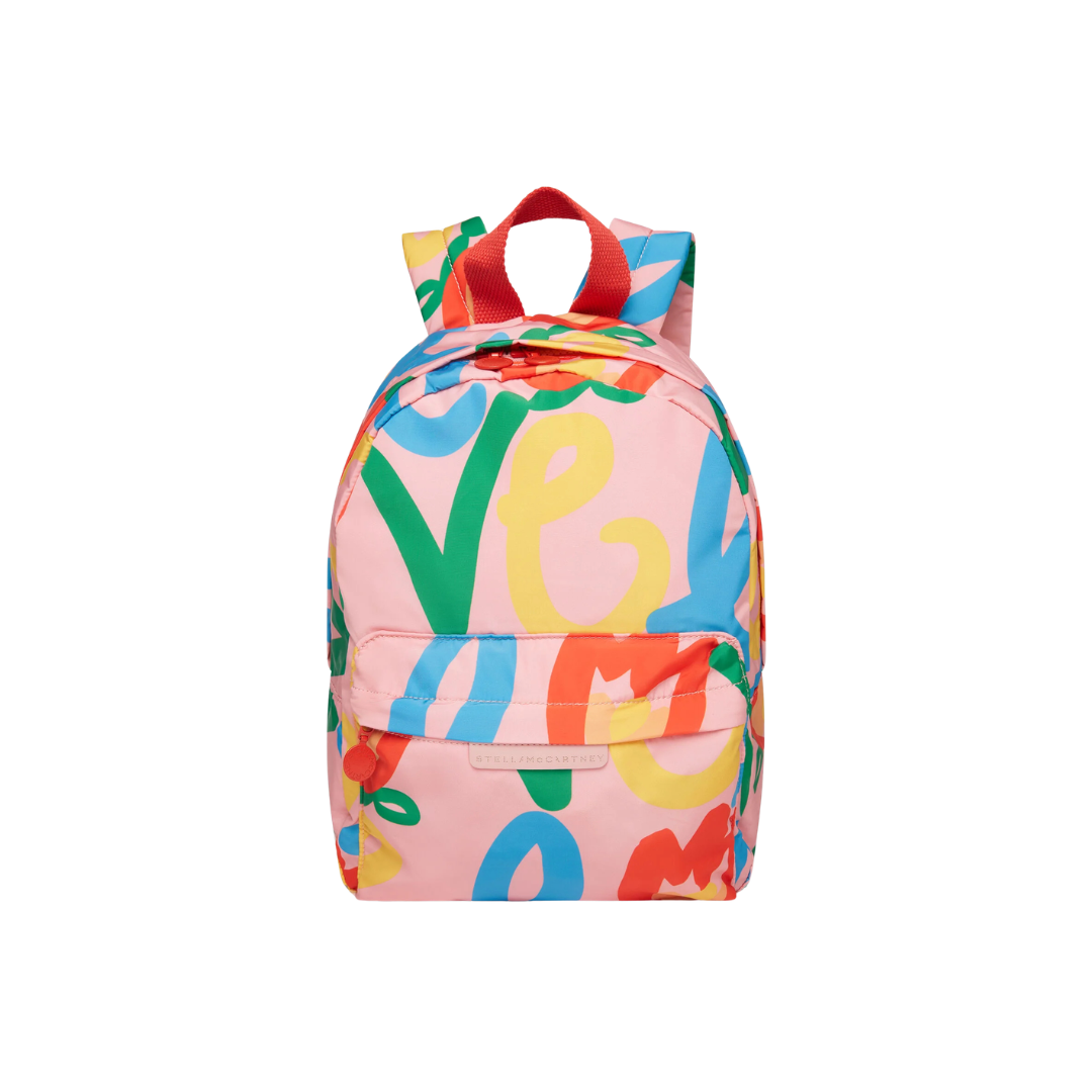 SS26 Stella McCartney Pink Flower Backpack
