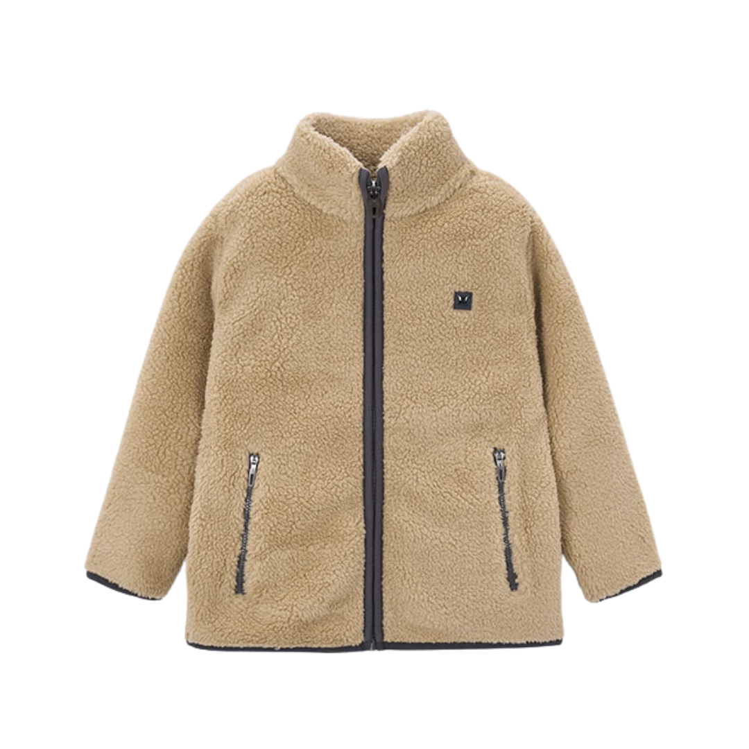 Mayoral Boys Brown Zipper Fleece