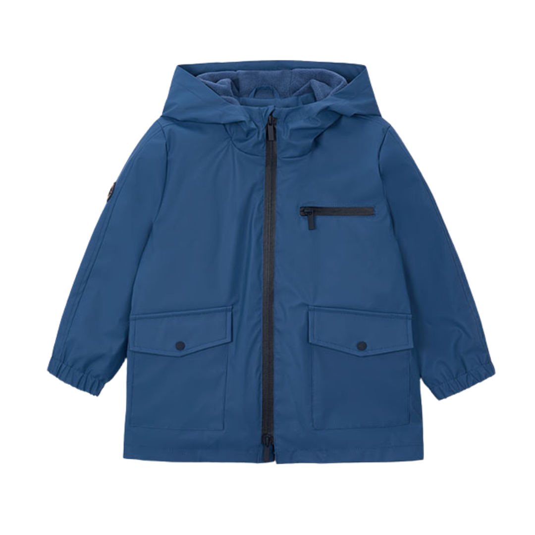 Mayoral Boys Navy Blue Raincoat