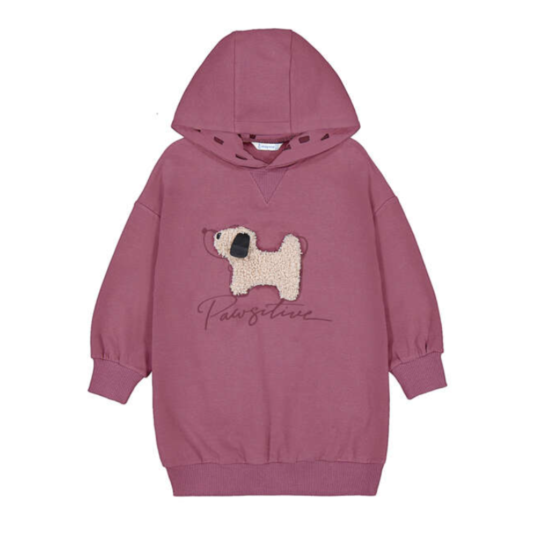 Mayoral Girls Purple Dog Dress