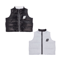 Bonini Girls REVIVE Black & White Reversible Gilet