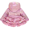 AW23 ADee AMY Pink Shimmer Frill Jacket / Coat
