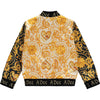 AW23 ADee BEYONCE White Black & Gold Baroque Print Bomber Jacket
