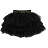 AW23 ADee BREE White Gold & Black Baroque Heart Tulle Skirt Set