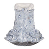 ADee PENNY Snow White Diamond Print Gilet