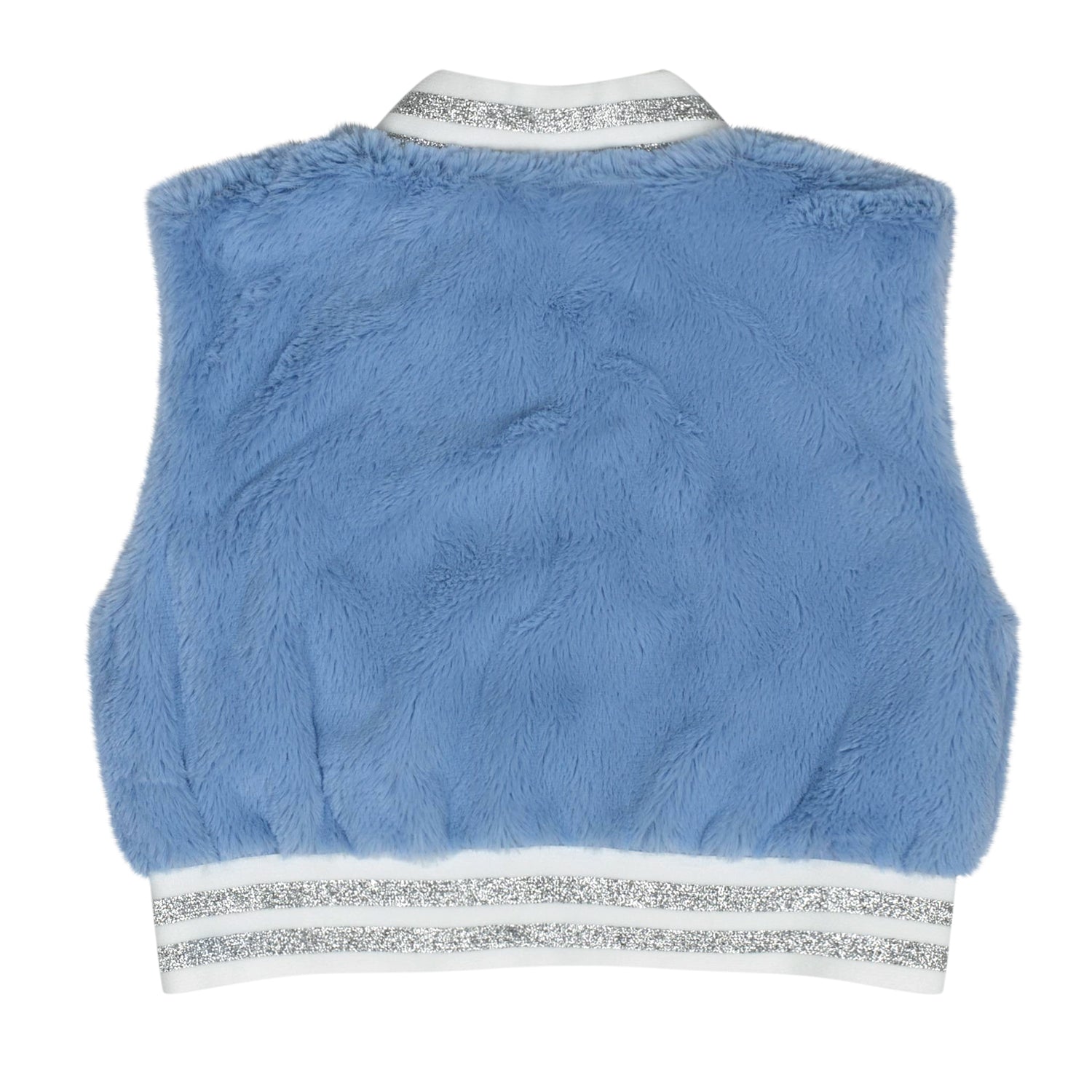 ADee PHEONIX Iced Blue Faux Fur Gilet