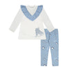 AW24 ADee PEARL Snow White Ice Skate Legging Set