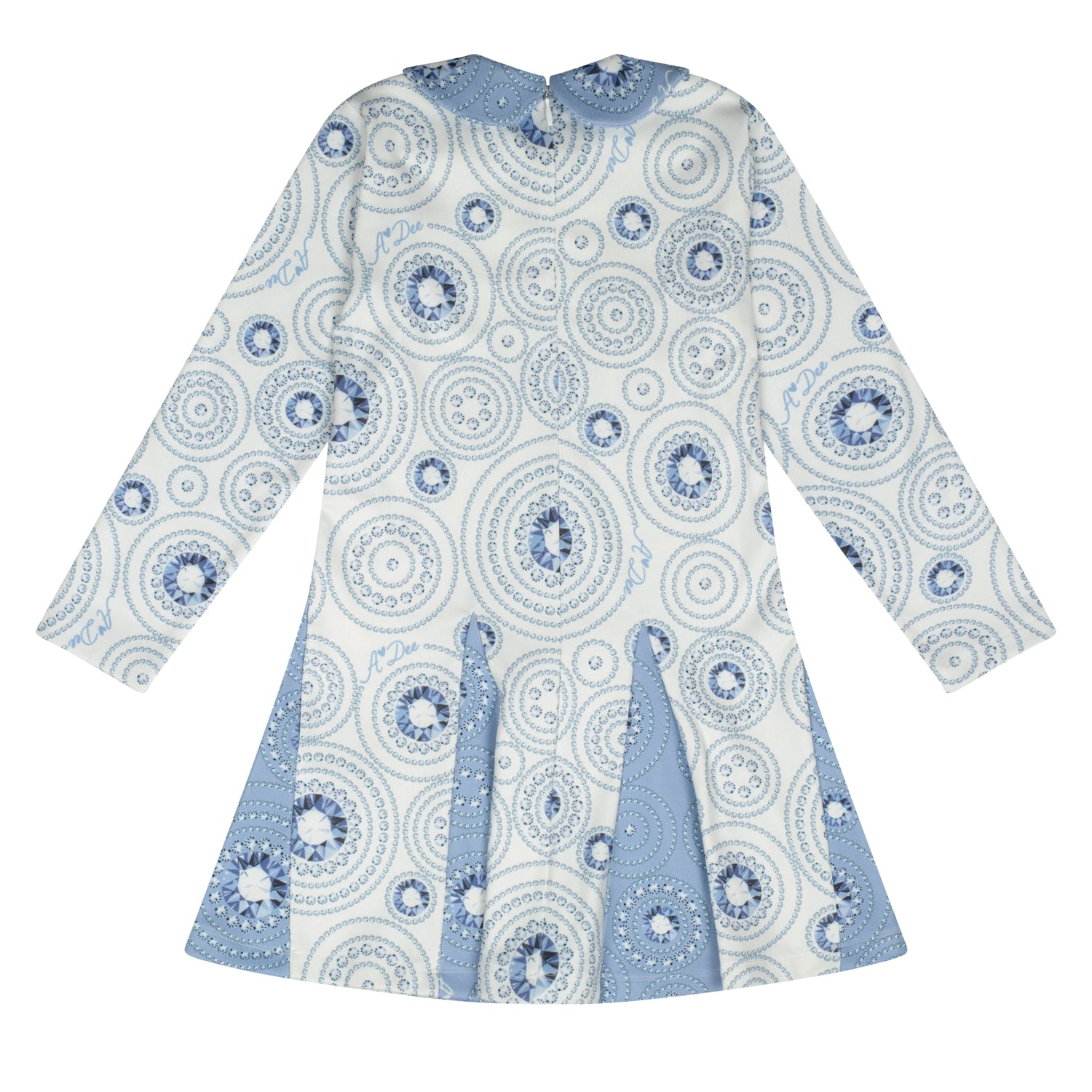 ADee PIPPA Snow White Diamond Print Dress