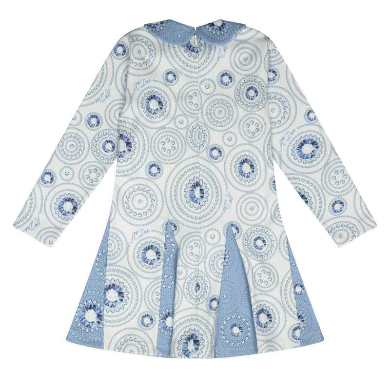 ADee PIPPA Snow White Diamond Print Dress
