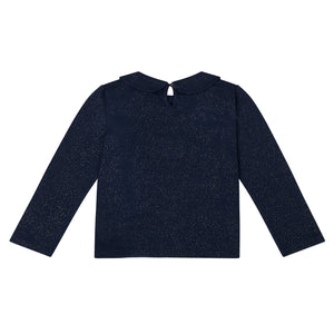 AW24 ADee ROXY Navy Blue Envelope Print Skirt Set