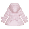 ADee RIHANON Baby Pink Bow Hooded Jacket