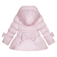 ADee RIHANON Baby Pink Bow Hooded Jacket
