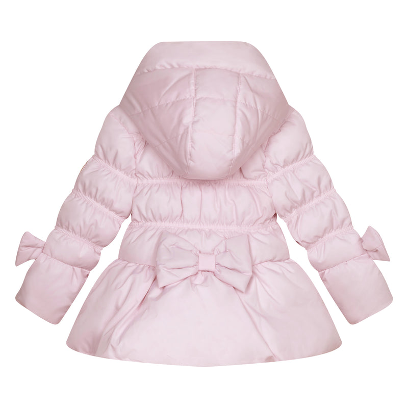 ADee RIHANON Baby Pink Bow Hooded Jacket
