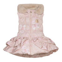 ADee STORMI Beige Faux Fur Teddy Print Gilet