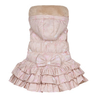 ADee STORMI Beige Faux Fur Teddy Print Gilet