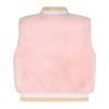 ADee SALLY Baby Pink Faux Fur Gilet