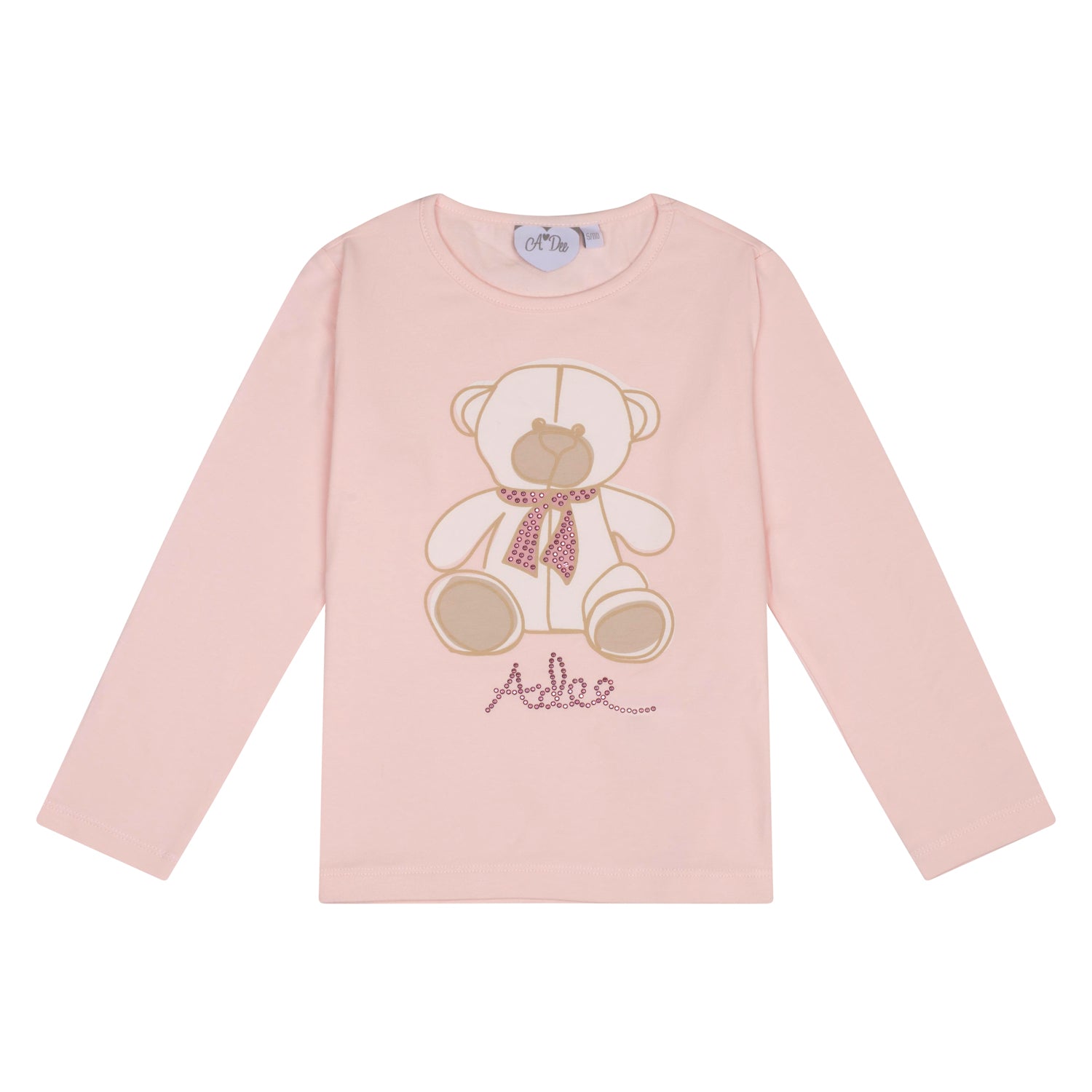 ADee SUZI & STEVIE Baby Pink Teddy Print Short Set