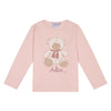 AW24 ADee SUZI & STEVIE Baby Pink & Beige Teddy Print Short Set