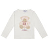 AW24 ADee SUZI & STEVIE Snow White & Baby Pink Teddy Print Short Set