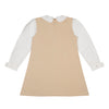 ADee SKYLER Beige Teddy Sleeve Dress