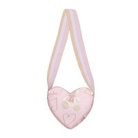 ADee SASHA Beige Teddy Heart Bag