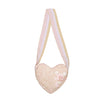ADee SASHA Beige Teddy Heart Bag