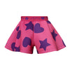 ADee TIFFANY Hot Pink Hearts & Stars Print Short Set