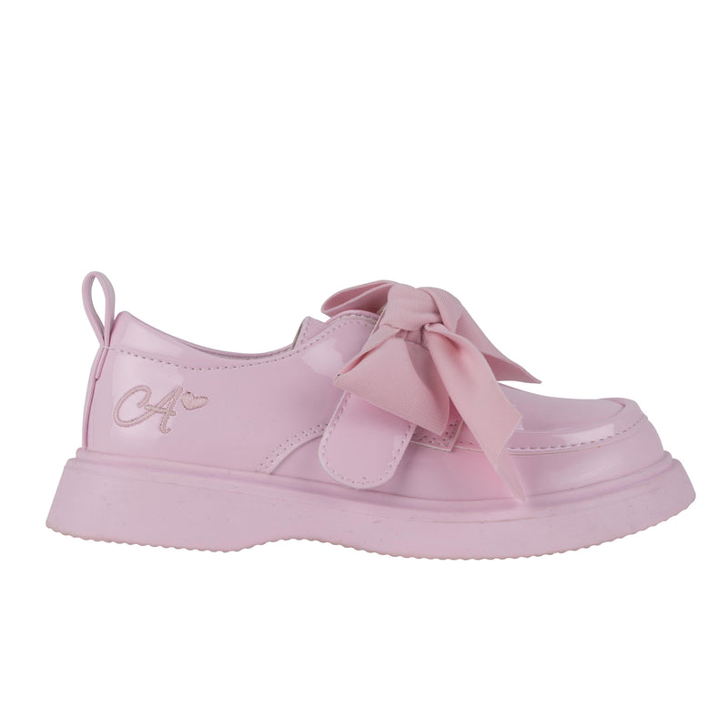 ADee MARY BOW Baby Pink Bow Shoes
