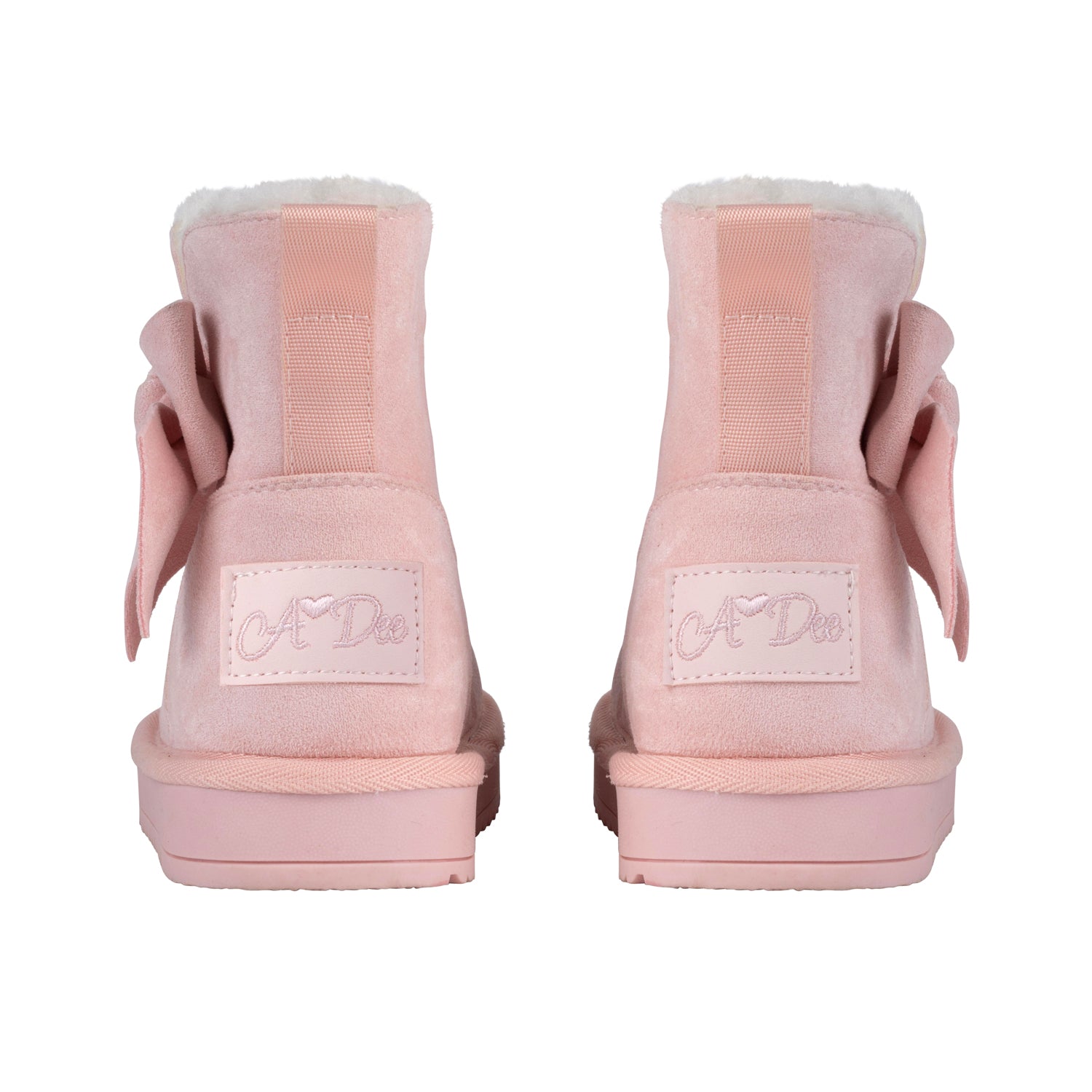 ADee BOWTIFUL Baby Pink Bow Boots