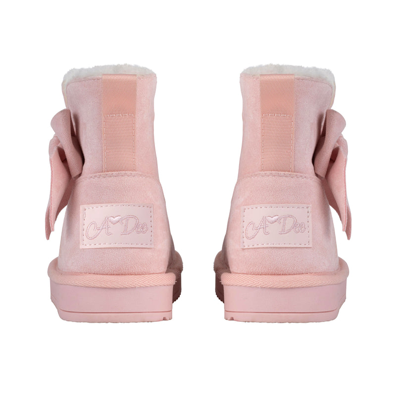 ADee BOWTIFUL Baby Pink Bow Boots