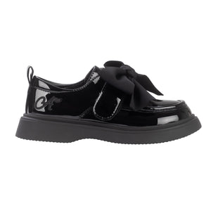 AW24 ADee MARY BOW Back To School Black Bow Shoes