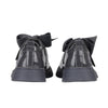 ADee MARY BOW Back To School Dark Grey Bow Shoes