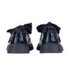 ADee MARY BOW Back To School Navy Blue Bow Shoes