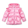 AW25 ADee LILIANA Pink Hearts Frill Coat