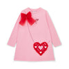 AW25 ADee LOTUS Pink Logo Bow Handbag Dress