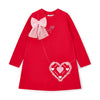 AW25 ADee LOTUS Red Logo Bow Handbag Dress