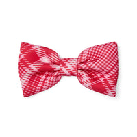 AW25 ADee LEIGHTON Red Check Bow Hair Clip