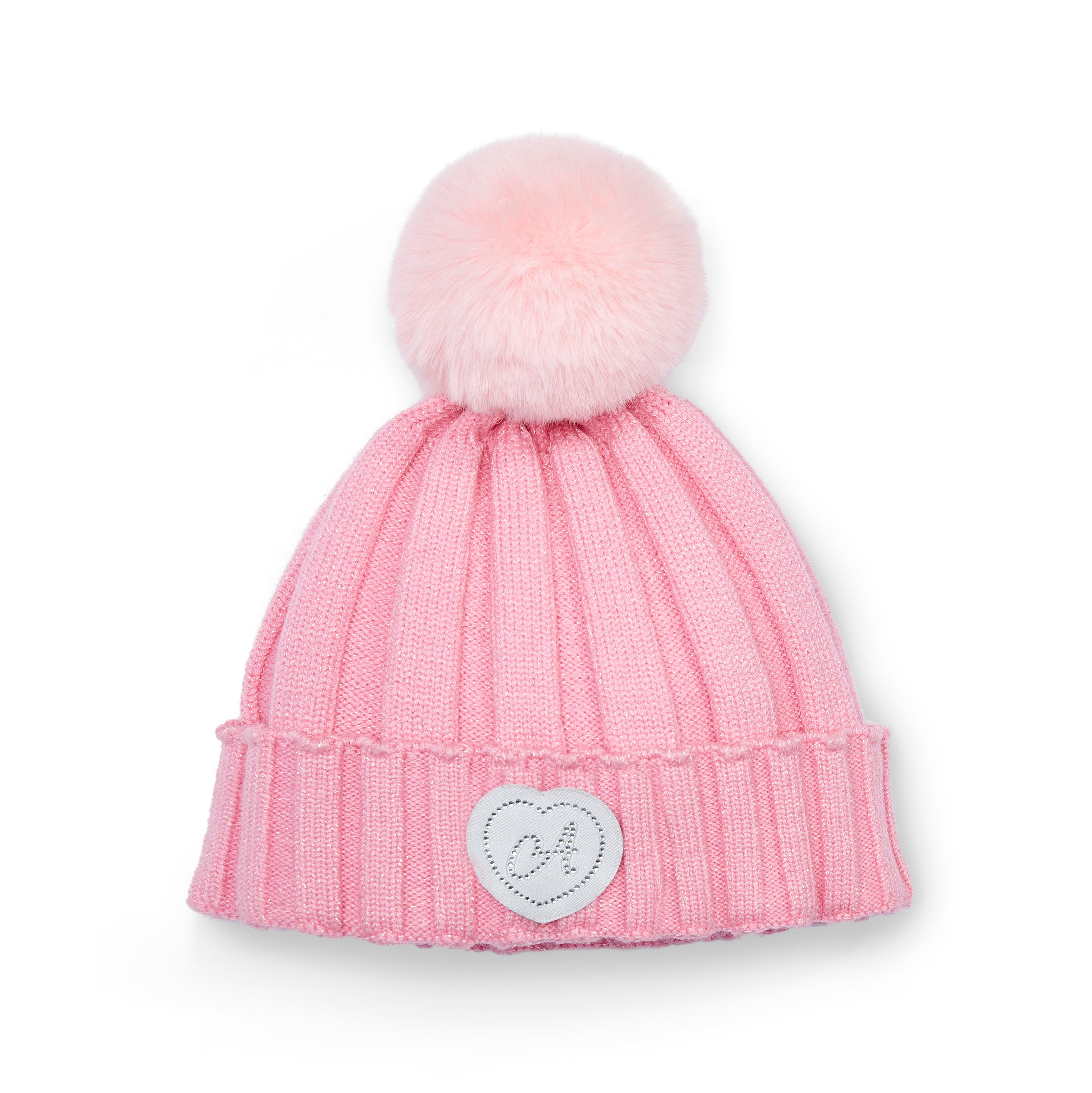 AW25 ADee MALLORY Peony Pink Pom Pom Hat