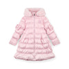 AW25 ADee MONTANA Pink Metallic Bow Coat