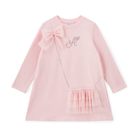 AW25 ADee MIRACLE Pink Tulle Bow Handbag Dress